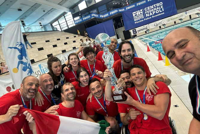 Pallanuoto: la Rari Nantes Florentia è campione d'Italia