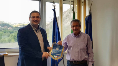 Incontro tra il Presidente del CIP Basilicata Michele Saracino e il President...