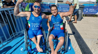 Triathlon, World Para Cup Alhandra: oro a Romele, bronzo a Cuccuru