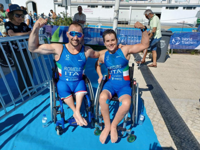 Triathlon, World Para Cup Alhandra: oro a Romele, bronzo a Cuccuru