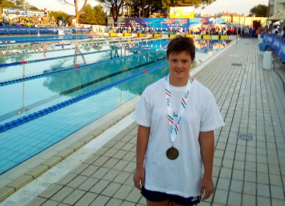 Campionati italiani di nuoto Fisdir, Liguria a medaglia: terzo posto per Rosa...