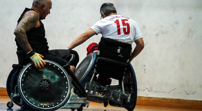 Rugby in carrozzina: l’ ’invincibile’ Padova sempre pi&ugra...