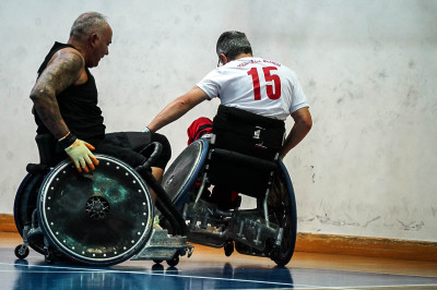 Rugby in carrozzina: l’ ’invincibile’ Padova sempre pi&ugra...