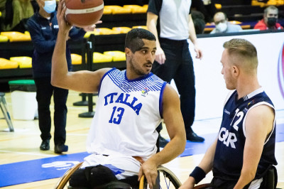 Basket in carrozzina, Europei: Italia sconfitta dalla Gran Bretagna