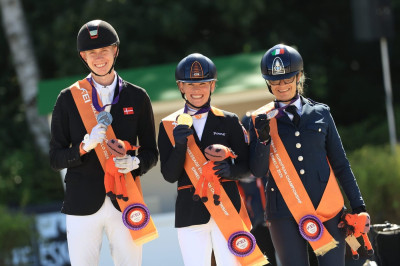 Paradressage: Francesca Salvadè conquista il bronzo agli Europei, &egr...