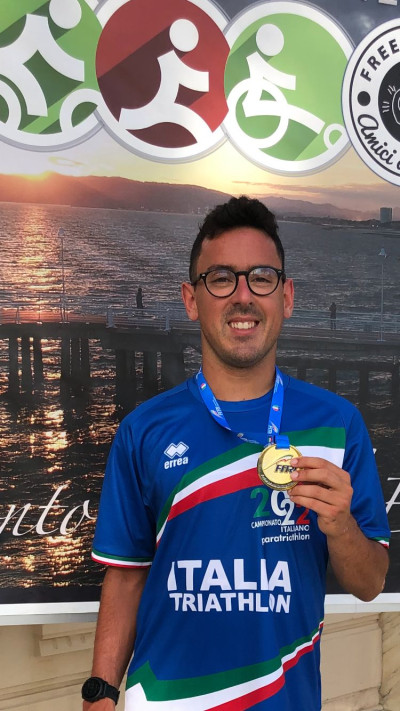 Campionati italiani di Para Triathlon a Massa, vittoria e nuovo record italia...