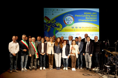 CICLISMO - Serata di presentazione dei Campionati Europei di Paraciclismo 2026
