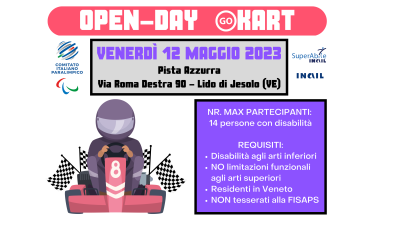 COPERTINA - OPEN-DAY GO KART COPERTINA - OPEN-DAY GO KART