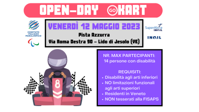 COPERTINA - OPEN-DAY GO KART