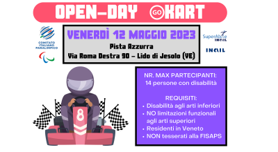 COPERTINA - OPEN-DAY GO KART