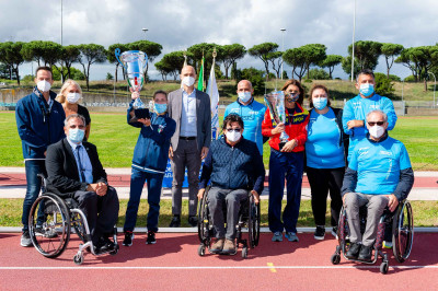 Atletica paralimpica, Societari Roma: tricolori a Sempione 82 ed Omero Bergamo
