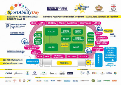 SportAbility Day: grande festa Sabato 17 settembre alla Sciorba di Genova