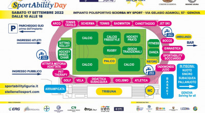 SportAbility Day: grande festa Sabato 17 settembre alla Sciorba di Genova