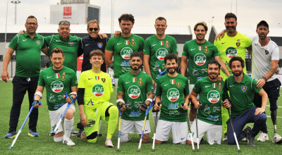 Calcio amputati: Sporting Amp Football terza in Champions League