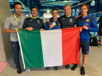Mondiali di Nuoto Sordi in Brasile. Tamborrino è medaglia d'argento. P...