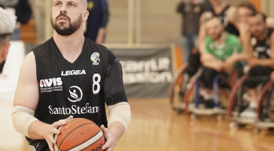 Basket in carrozzina, prima fuga di Briantea e S.Stefano