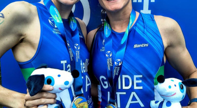 Triathlon: oro per Tarantello e Visaggi alle World Series 