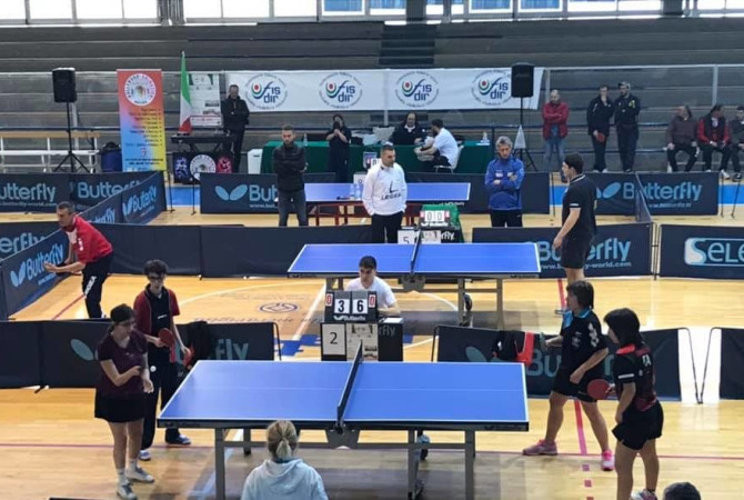 Tennistavolo, Mondiali Virtus: 5 medaglie per l'Italia