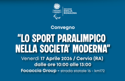 Convegno Lo Sport Paralimpico nella societ&agrave; moderna