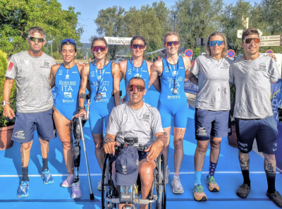 Triathlon, Europe Para Championships Besançon: argento e bronzo per l'...