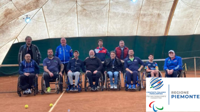 Torneo regionale di tennis in carrozzina 