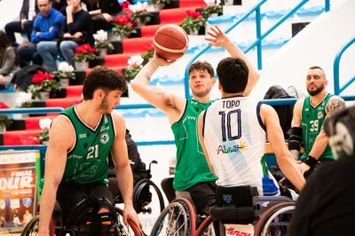 Basket in carrozzina: vincono le prime due, balzo salvezza di Treviso