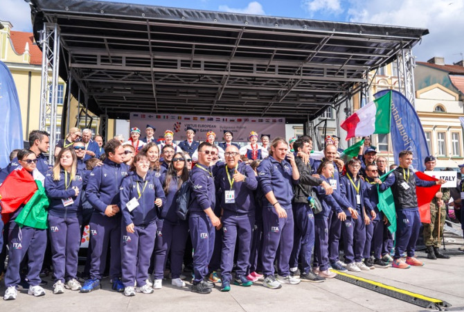 Virtus European Summer Games 2026: 45 medaglie per l'Italia nella prima giornata