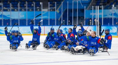 Pechino 2022, giorno 2: prima vittoria per la Nazionale di para ice hockey