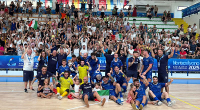 Sport sordi, Mondiali futsal: 3° posto per la Nazionale maschile