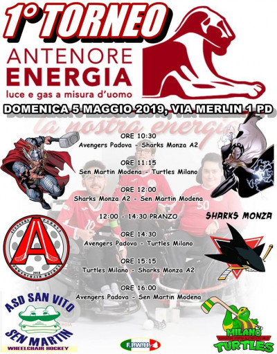 1° TORNEO “ANTENORE ENERGIA”