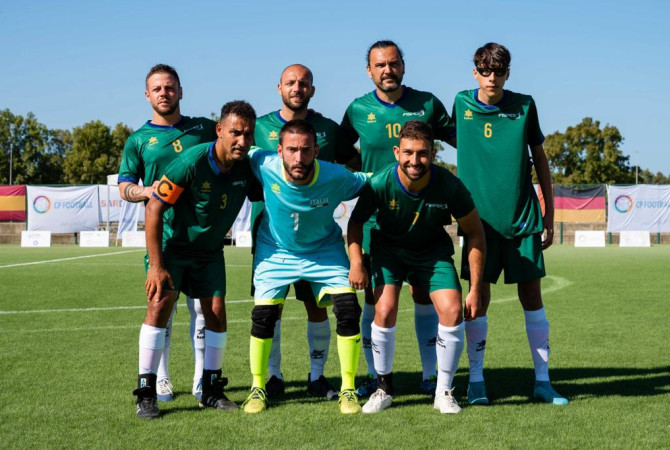 Calcio a 7 CP, Europei di Oristano: azzurri battuti dalla Spagna