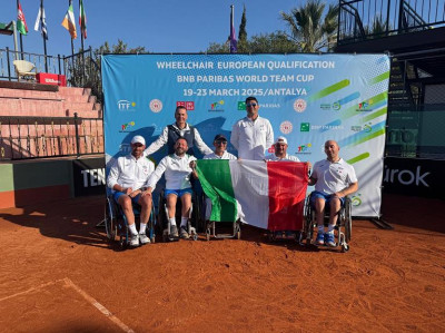Tennis, ITF Wheelchair World Team Cup: l'Italia si ferma a un passo dalla finale